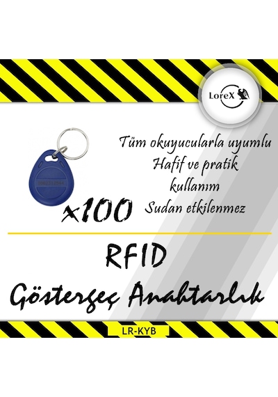 Lorex  Proximity  Göstergeç  Anahtarlık  Göster  Geç  Keyfob  Rfid  100