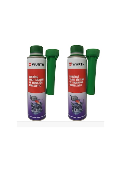 Würth Benzin Yakıt Sistemi ve Enjektör Temizleyici 300ml 2 Adet