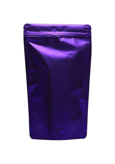 Packtory Mor Mat Kilitli Doypack Ambalaj 16X27+4 cm. 500 Gr. -50 Adet