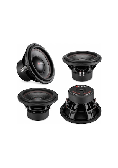 Edison Ed-swp15 15" 38 Cm Subwoofer 3000w Rms 6000w Maksimum 2+2 Ohm Amerikan Black Coil
