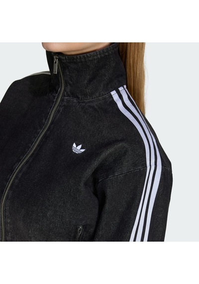 Adidas Ks1394 Denım Fb Jacket Kadın Eşofman Üstü Siyah