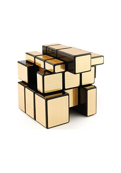 Geometrik Zeka Küpü Gold Renk Sihirli Zeka Küpü