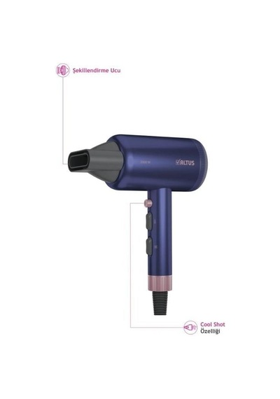 Saç Kurutma Makinesi 2000 W Al7074s Al Tus