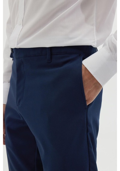 Tudors Erkek Slim Fit Dar Kesim Esnek Yan Cepli Bilek Boy Canvas Kesim Lacivert Pantolon-34761 Lacivert Tudors Erkek Slim Fit Dar Kesim Esnek Yan Cepli Bilek Boy Canvas Kesim Lacivert Pantolon-34761 Lacivert