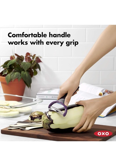 Oxo Good Grips Paslanmaz Çelik Büyük Sebze Soyma Aleti Genel