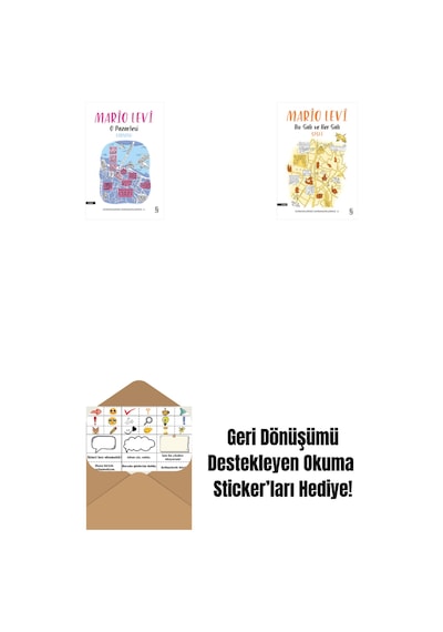 O Pazartesi Eminönü + Bu Salı Ve Her Salı Şişli + Okuma Sticker'ları