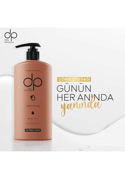 Dp Daily Perfection Saç Bakım Kremi Çörek Otu Yağı 500 ML