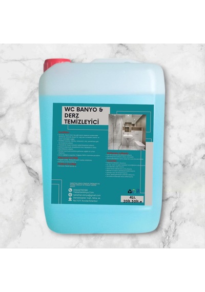 Tabiattan Kimya Wc Banyo ve Derz Temizleyici 4 L