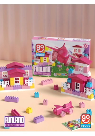 Go Blocks Funland 100 Parça Yapı Blok Seti Yapı Oyuncakları Mega Blok Shopist