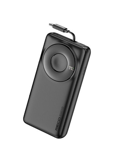 Recci Rpb-p72 Hızlı Şarj Özellikli Type-c Kablolu Powerbank 65w 20.000mah Siyah