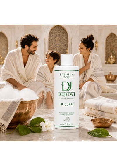 Dejowi V50 Premium Panthenol Destekli Nemlendirici Duş Jeli, 400 Ml, Gliserin Ve Panthenol B5 İçerikli Diğer