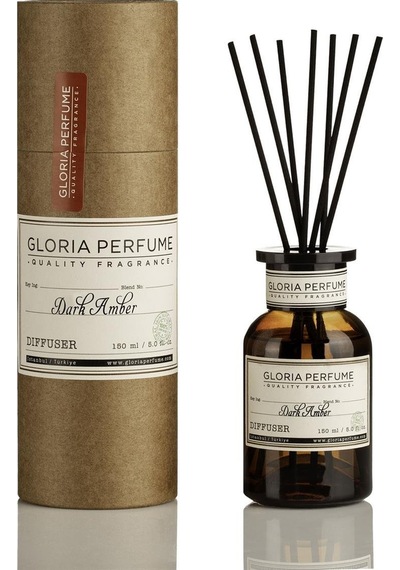 Gloria Perfume Dark Amber Bamboo Çubuklu Oda Kokusu 150 Ml Amber
