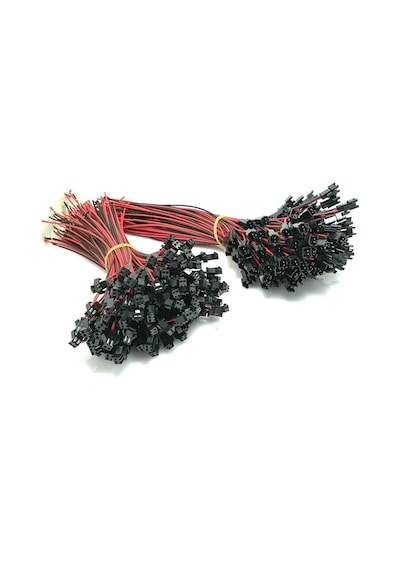 Electroon 2Li Soketli Kablo Dişi-Erkek Takım 10Cm - 30Adet
