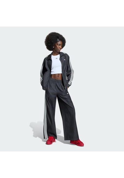 Adidas Ky8112 Denım Wıde Leg Kadın Eşofman Altı Siyah