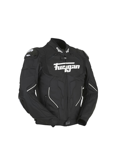 Furygan Raptor Evo 2 Deri Motosiklet Ceketi Siyah