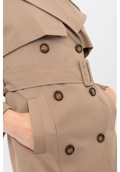 Pastelastore %100 Pamuk Gabardin Midi 95cm Astarlı Kemerli Kadın Trençkot 1113 Yeni Bej Pastelastore %100 Pamuk Gabardin Midi 95cm Astarlı Kemerli Kadın Trençkot 1113 Yeni Bej