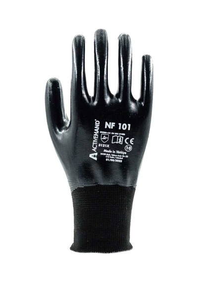 Tam Nitril Kaplı Polyester Eldiven Nf 101 Sy/sy No:10
