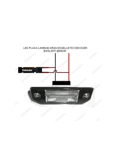 Fardoktoru Bmw E60 Led Plaka Aydınlatma Ampul Seti