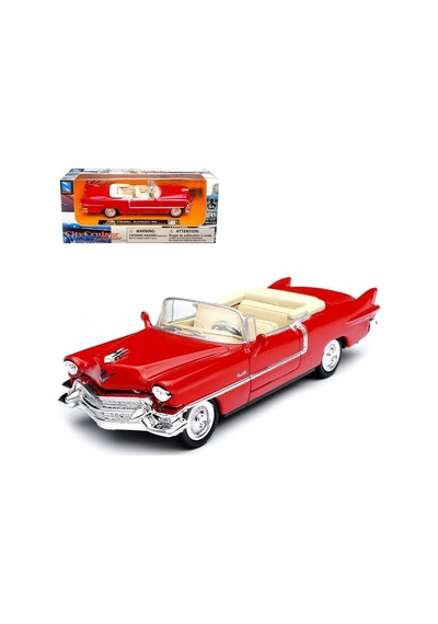 Newray 1955 Cadillac Eldorado Kırmızı 1:43 Model Araba
