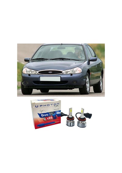 Ford Mondeo Mk2 Led Xenon Kısa Far Ampulü H7 Duo Yeni Seri Beyaz 1996-2000