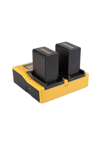 Patona 7557 Çift Lcd Usb Şarj Cihazı Sony Np-fp50 Np-fh50 Np-fv100 Uyumlu