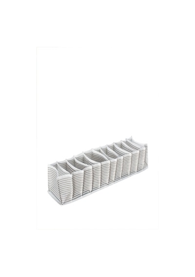 Small 11 Gözlü Çekmece Içi Düzenleyici Organizer 12 X 40 X 12 Kumaş Gri Tr Diğer