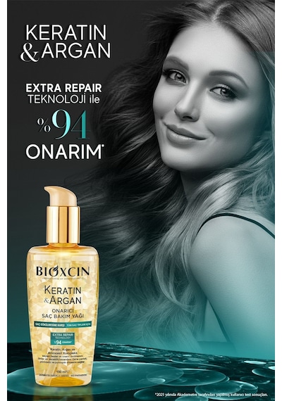 Bioxcin Collagen & Biotin Şampuan 300ml Keratin Argan Saç Bakım Yağı