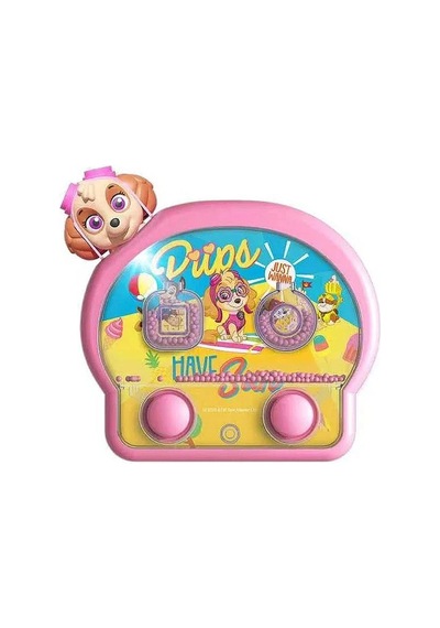 Paw Patrol Işıklı Suda Halka Geçirme Oyunu Nostaljik Sulu Oyun Stres Oyuncağı Pembe 2586bd-pawpembe