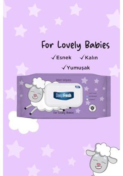 Islak Mendil Lovely Babies Kuzu 120 Yaprak