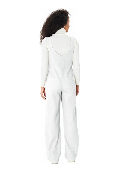 Luvmabelly Myra6153 - Kot Salopet Beyaz
