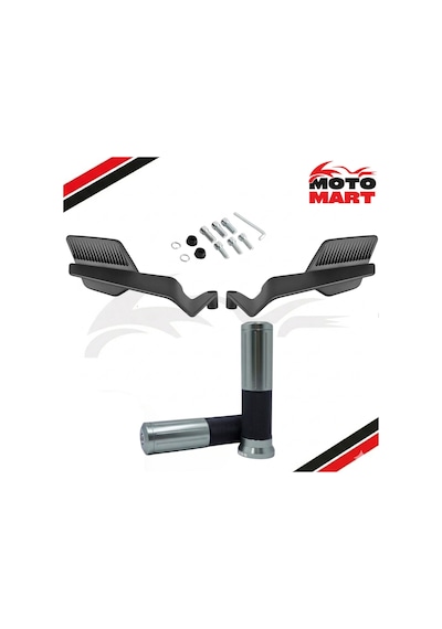 Tvs Apache Rtr 200 Aksesuar Seti-katlanır Aynalı- Gri-ma10164