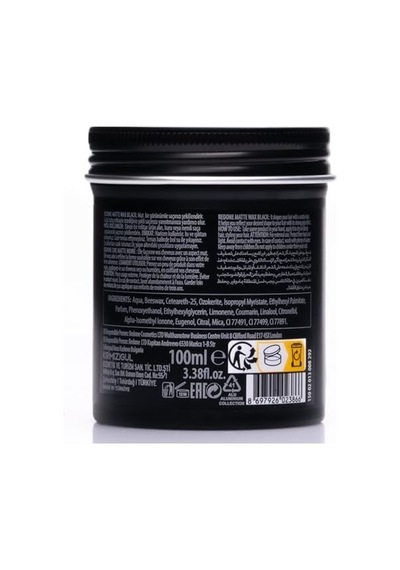 Matte Look Wax Black 100 Ml