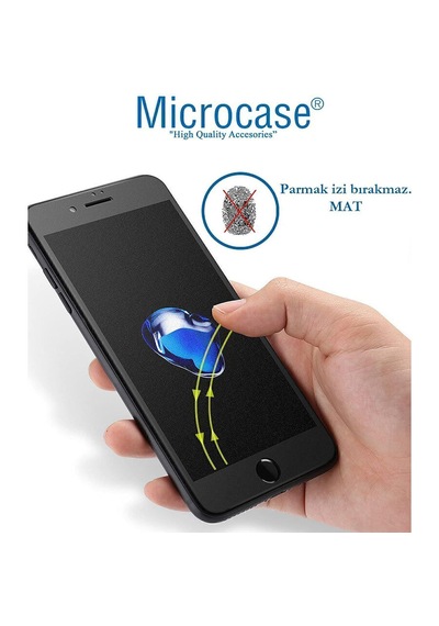 Microcase Huawei Nova 14 Pro Tam Kaplayan Çerçeveli Mat Cam Koruma - Al3124