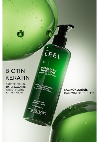 The Ceel Biberiye Saç Bakım Şampuanı 250 ML