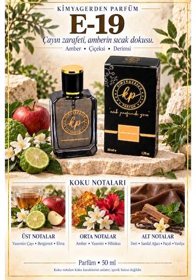 KP E-19 Erkek Parfüm EDP 50 ML