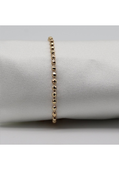Minimal Dorika Bileklik Gold Çok Renkli