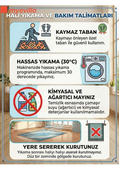 My Evilla Kumaş Halı Örtüsü Kaymaz Tabanlı 6m² Lastiksiz Kaydırmaz Yıkanabilir Toz Tutmaz Kolay Kullanım Salon Oturma Odası Antrasit