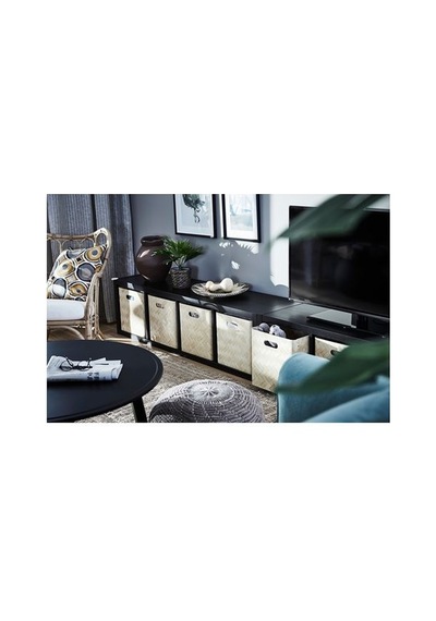 Ikea Kallax Açık Raf Ünitesi, Venge, 42x147 Cm