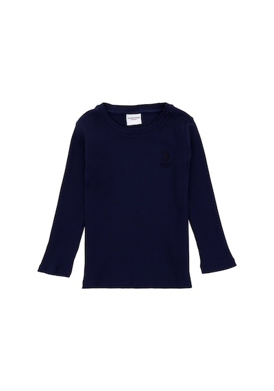 U.S. Polo Assn. Kız Çocuk Lacivert Bisiklet Yaka Sweatshirt 50298174-VR033