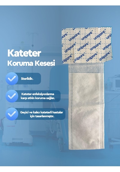 Diyaliz Kateter Koruma Kesesi Tek Kullanımlık - 10 Adet
