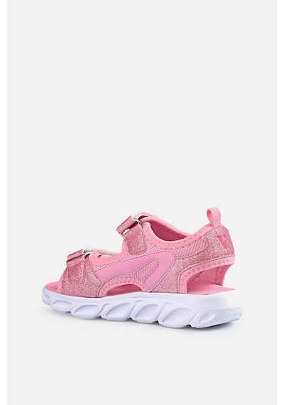 Vicco Roy Işıklı Kız Çocuk Pembe Sandalet Pembe
