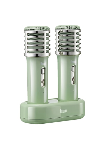Divoom SongBird-HQ Çift Karaoke Mikrofonlu 6 Ses Efektli 50 W Taşınabilir Bluetooth Hoparlör