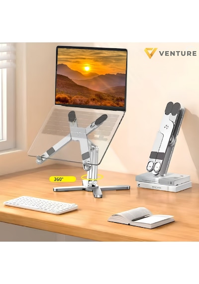 Venture Vnt-8001 360 Her Yöne Ayarlanabilir 15.6" Alüminyum Port