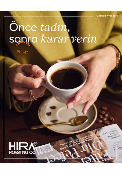Hıra Roasting Co Espresso Crema Çekirdek Kahve 500 Gr