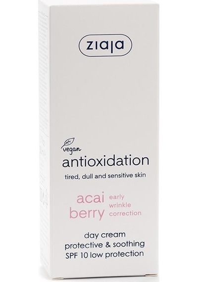 Ziaja Acai Berry  Koruyucu & Yatıştırıcı Gündüz Kremi SPF10 50 ML