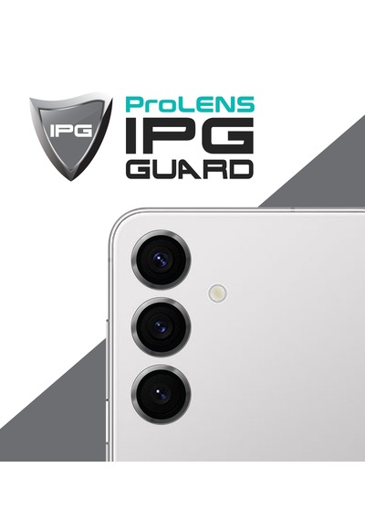S24 İçin Ipg Prolens Kamera Lens Koruyucu Alüminyum - Uzay Gri