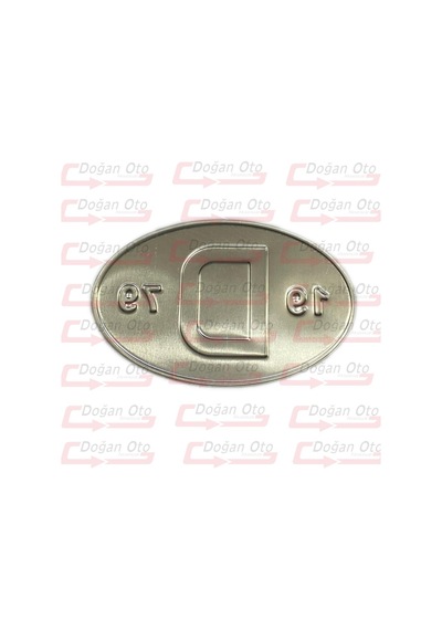 D 1979 Fosforlu Oval Harf 468493146