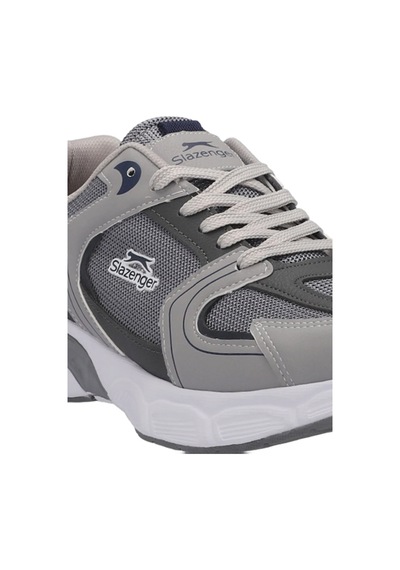 Slazenger Unisex Yazlık Terletmez Kaydırmaz Koku Yapmaz Hafif Full Ortopedik Tarz Yürüyüş Ayakkabısı Gri