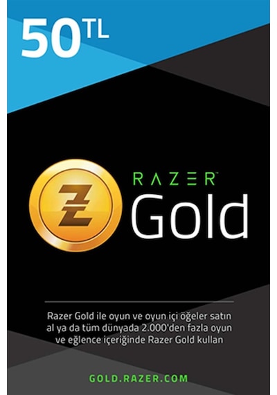 50 Tl Razer Gold Tr Pin (436607499)
