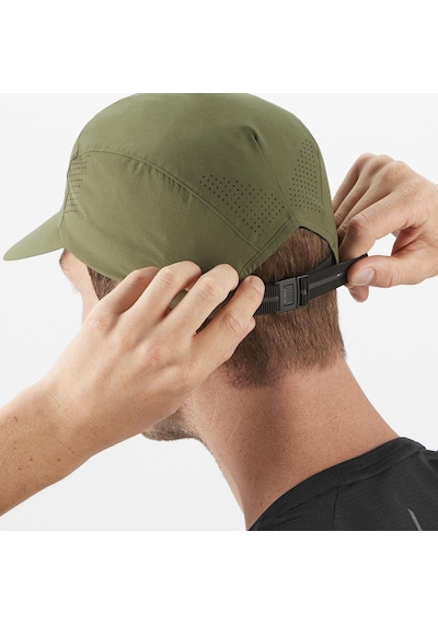 Salomon Cross Compact Cap Renkli Haki